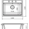 Мойка кухонная Florentina Липси 600 грей 20.120.D0600.305 - 1