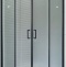 Душевой уголок Royal Bath HPD 75x90 профиль черный стекло матовое RB9075HPD-C-BL - 0