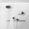 Шланговое подключение Hansgrohe Rainfinity Porter 500 26843700 с полкой и держателем - 6