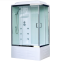 Душевая кабина Royal Bath 100х80 левая хром стекло прозрачное с гидромассажем RB8100BP3-WT-CH-L - 0