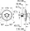 Смеситель Grohe Concetto 32213001 С ВНУТРЕННЕЙ ЧАСТЬЮ, для душа - 3