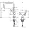 Кухонный смеситель однорычажный, U 220, с запорным вентилем, 1jet Hansgrohe 72807000 - 2