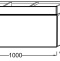 Тумба под раковину Jacob Delafon Terrace 48 см  EB1187-N23 - 2