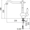 Смеситель Franke Old England 115.0060.360 для кухонной мойки - 1