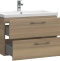 Тумба для комплекта Cersanit Lara 80 орех 63416 - 4