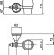 Стакан Webert Armony AM500301015 хром - 1