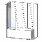 Шторки для ванной Ravak Chrome 100 см  7QRS0C00Y1 - 2