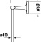 Полотенцедержатель Duravit Starck T 0099474600 черный - 3
