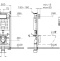 Инсталляция для подвесного унитаза Vitra V12 без клавиши смыва 762-5800-01 - 2