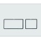 Кнопка смыва для инсталляции Boheme белый  664-W - 0