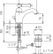 Смеситель Cezares Margot MARGOT-LSM1-02-M для раковины - 1