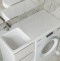Раковина Stella Polar Kamilla 100 L на стиральную машину белый 4627173210577 - 3