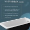 Чугунная ванна Delice Repos 150x70 DLR220507RB-AS с черными матовыми ручками с антискользящим покрытием DLR220508RB - 7