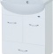 Тумба для комплекта Bellezza Уют 55 с нижним ящиком белая 4635008070012 - 0