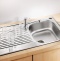 Мойка кухонная Blanco Tipo 45 S Compact сталь матовая 513441 - 3