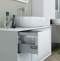 BELLAGIO Шкафчик подвесной совместимый с базой под раковину 54717 Bianco opaco  35x46x48 - 1
