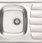 Мойка кухонная Alveus Zoom maxim 10 1100215 сатин - 0