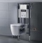 Duravit DuraSystem А2 Клавиша смыва стеклянная, сенсорная с ИК-датчиком, 229,8х157 мм, двойной смыв, цвет: стекло белое WD5003012000 - 0