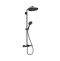 Душевая система Hansgrohe Croma Select S 280 1 режим струи 26890670, черный матовый - 0