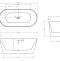Акриловая ванна Abber AB9222-1.5 - 4