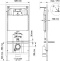 Комплект Berges Wasserhaus Novum кнопка чёрная 043232 - 7