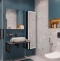 Столешница с раковиной DIWO Элиста 80 чёрный мрамор, с раковиной Moduo 50 Square 555123 - 2
