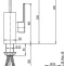 Смеситель для раковины Paini Dax 84CR250R - 1