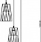 Подвесной светильник MyFar Scrum MR1702-3P - 1