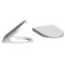 Сиденье для унитаза Villeroy&Boch Avento белое с системой микролифт 9M77C101 - 0