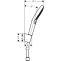 Душевой гарнитур 27668000 HG Raindance Select S 120 3iet Porter PowderRain душевой набор - 1