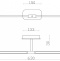 Подсветка для зеркала Favourite Insight 4016-2W - 4