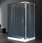 Душевой уголок Royal Bath HV 140х90 профиль хром стекло рифленое  RB9140HV-C-CH-P - 0