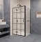 Душевой уголок RGW Passage PA-77-1B L 140x100 профиль черный стекло прозрачное 410877140-084L - 1