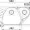 Мойка кухонная Franke AZG 661-E графит 114.0489.399 - 3