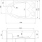 Ванна акриловая Royal Bath Shakespeare Comfort 170x110 R с гидромассажем белый RB652100CM-R - 1