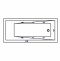 Ванна акриловая WHITECROSS Wave Soft 170x75 с гидромассажем белый - бронза 0101.170075.100.SOFT.BR - 8
