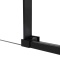 Душевой уголок Vincea Slim Soft 100х100 профиль черный стекло прозрачное  VSR-1SS1010CLB - 8