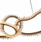 Подвесная светодиодная люстра Kink Light Сена Кристалл 07607-5AL,36 - 1