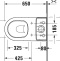 Чаша для унитаза-компакта Duravit D-Neo 2002090000 - 2