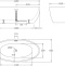 Акриловая ванна BelBagno BB69-1700 - 3