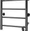 Полотенцесушитель электрический Domoterm Классик DMT 109-4 50x50 ЧРН EK R - 1