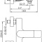 Смеситель для ванны с душем STWORKI Ольтен OLT-02cr - 5