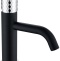 Смеситель Boheme Stick 121-BCR для раковины, black diamond chrome - 0