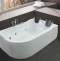 Ванна акриловая Royal Bath Norway 180x120 R белый RB331100SB-R - 1