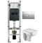 Комплект Weltwasser AMBERG 350 ST + KEHLBACH 004 GL-WT + AMBERG RD-CR  10000006539 - 0