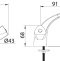 Смеситель для раковины Milardo Tring TRISB01M01 - 2