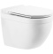 Чаша для подвесного унитаза BelBagno Senso-R белый, без сиденья  BB017CHR-030 - 0