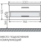 Тумба под раковину Санта Виктория 100 белый 700132N - 3