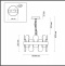 Подвесная люстра Lumion Moderni Micaela 5270/4 - 4