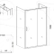 Душевой уголок Veconi Rovigo RV-046 150х70 см профиль хром  RV046-15070-01-C5 - 2